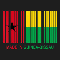 Made In Guinea Bissau Flag Barcode T Shirt Classic T-shirt | Artistshot