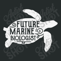 Turtle Lover Future Marine Biologist Women's Triblend Scoop T-shirt | Artistshot