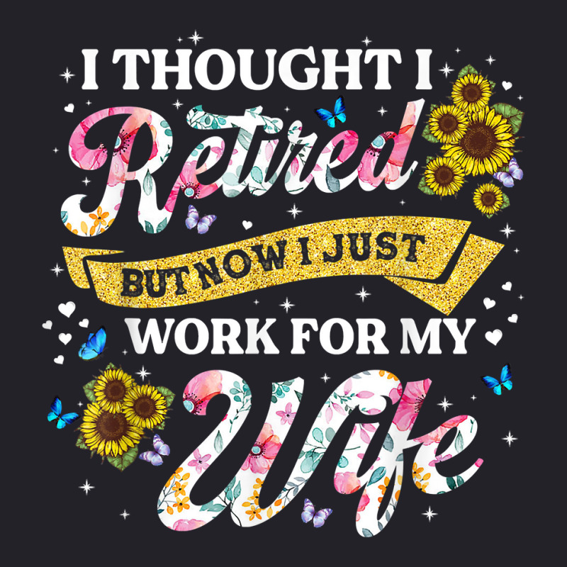 Mens Retired 2023 Now I Only Work For My Wife Funny Retirement T Shirt Unisex Sherpa-Lined Denim Jacket by nilda1pr4klauer | Artistshot