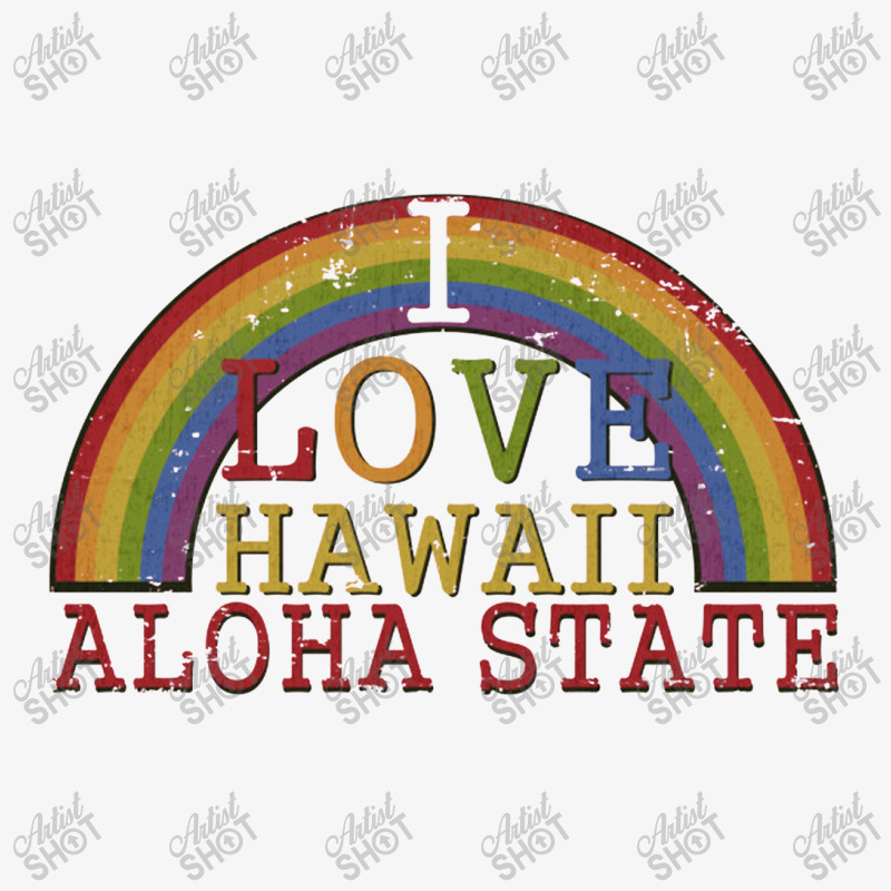 Aloha State Hawaii   Aloha State Ladies Fitted T-Shirt by kudunakam | Artistshot