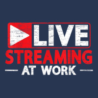 Livestreaming At Work Online Streaming Gaming Streamer T Shirt Men Denim Jacket | Artistshot