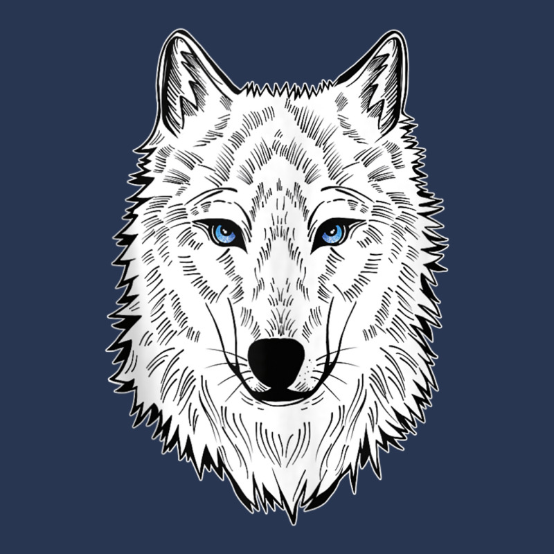 Polar Wolf Arctic Wolf Snow Tank Top Ladies Denim Jacket by choninzel | Artistshot