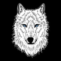 Polar Wolf Arctic Wolf Snow Tank Top Cropped Hoodie | Artistshot