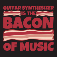 Guitar Synthesizer Gifts  Bacon Of Music 1 Waist Apron | Artistshot