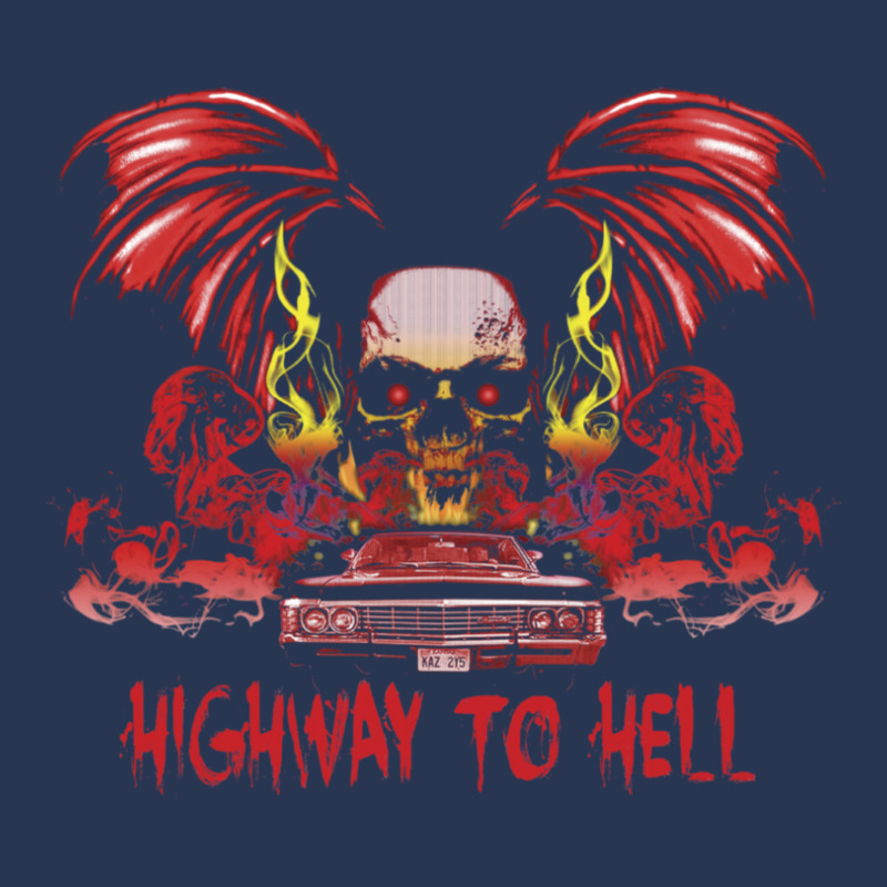 Highway To Hell  Colour 1 Ladies Denim Jacket by GretchenJennie | Artistshot