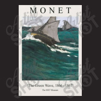 Claude Monet Wave 1866 - 1867 Vintage Cap | Artistshot