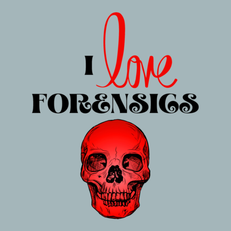 I Love Forensics 4 Unisex Sherpa-Lined Denim Jacket by ALVINTRIMBLE | Artistshot