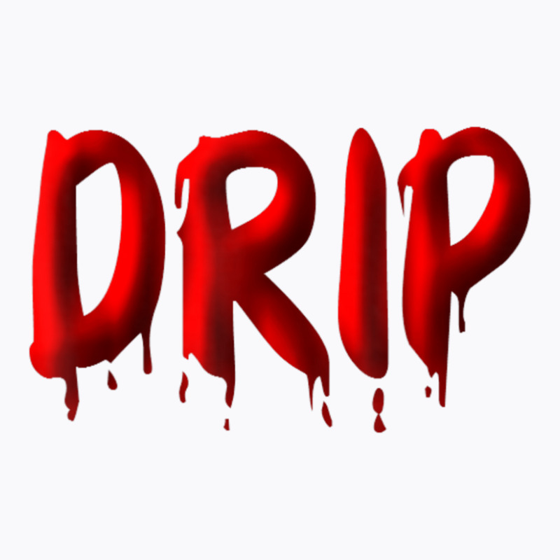 Hot Trend Drippy Red Drippin Letters Streetwear Hip Hop Tees Tops T-shirt | Artistshot