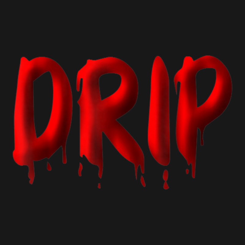 Hot Trend Drippy Red Drippin Letters Streetwear Hip Hop Tees Tops Flannel Shirt | Artistshot