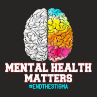 Hot Trend Mental Health Matters End The Stigma Love Awareness Ladies Fitted T-shirt | Artistshot