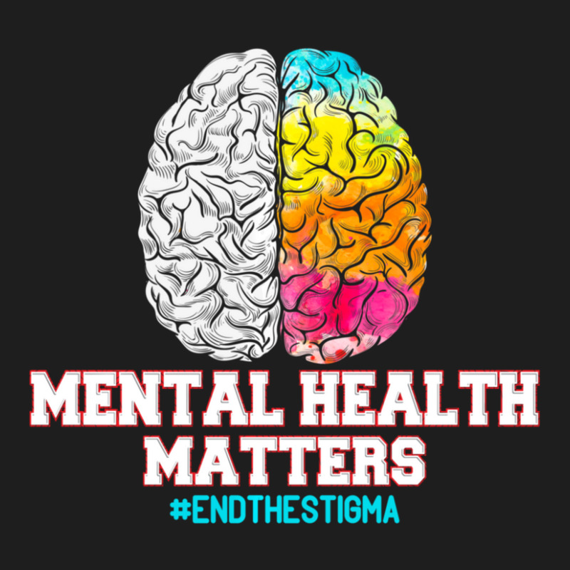 Hot Trend Mental Health Matters End The Stigma Love Awareness Classic T-shirt by yumgaugeteuda | Artistshot