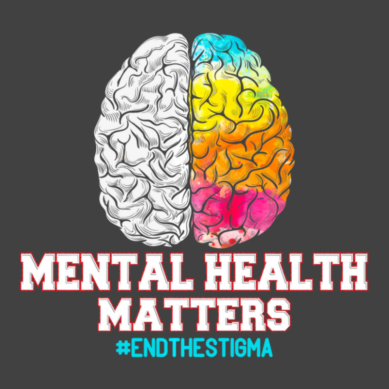 Hot Trend Mental Health Matters End The Stigma Love Awareness Vintage T-Shirt by yumgaugeteuda | Artistshot