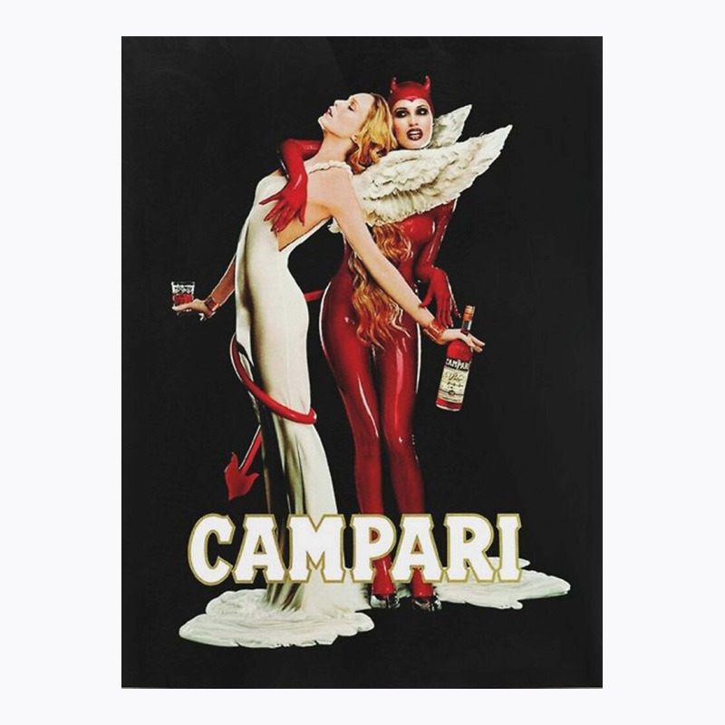 Vintage // Campari Italian Angel And Devil T-Shirt by galaxysuzza | Artistshot