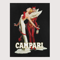 Vintage // Campari Italian Angel And Devil Pocket T-shirt | Artistshot