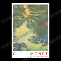 Claude Monet Waterlilies 1907 Men's 3/4 Sleeve Pajama Set | Artistshot