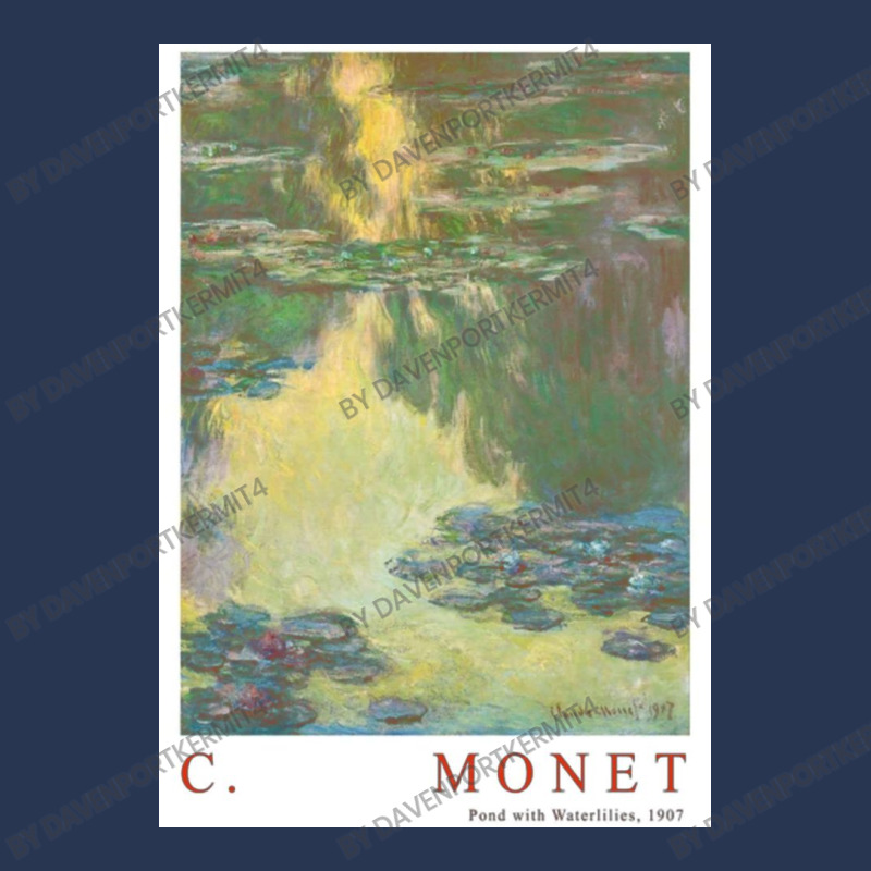 Claude Monet Waterlilies 1907 Ladies Denim Jacket by davenportkermit4 | Artistshot