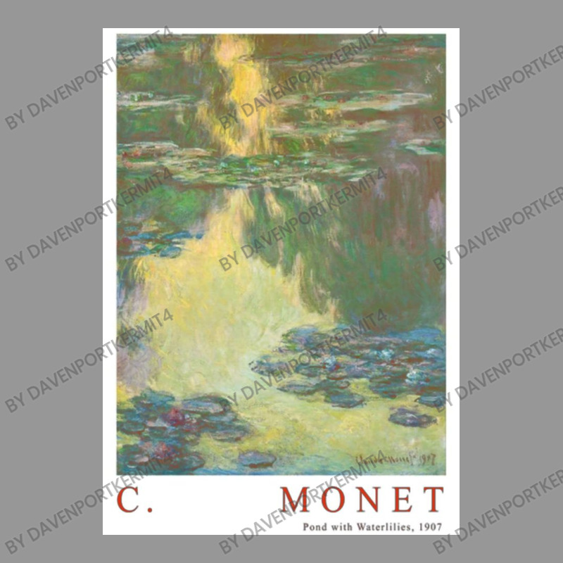 Claude Monet Waterlilies 1907 Women's V-Neck T-Shirt by davenportkermit4 | Artistshot