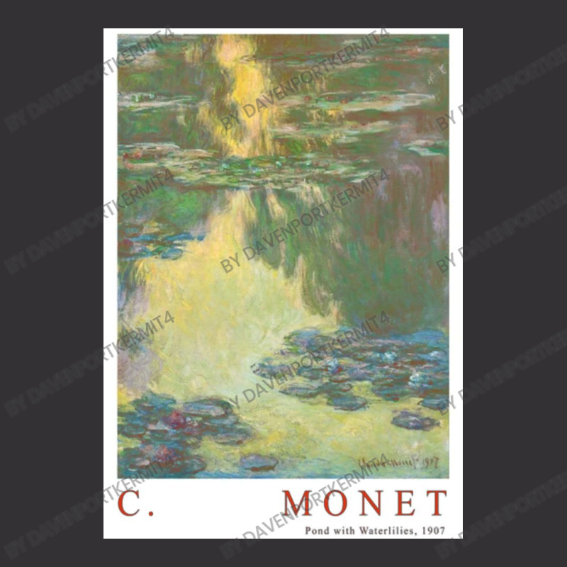 Claude Monet Waterlilies 1907 Vintage Hoodie And Short Set by davenportkermit4 | Artistshot