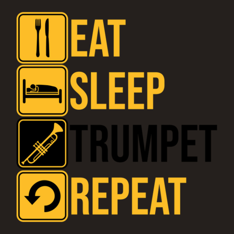 Eat Sleep Trumpet Tank Top | Artistshot