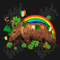 St Patricks Bear Ado Flannel Shirt | Artistshot
