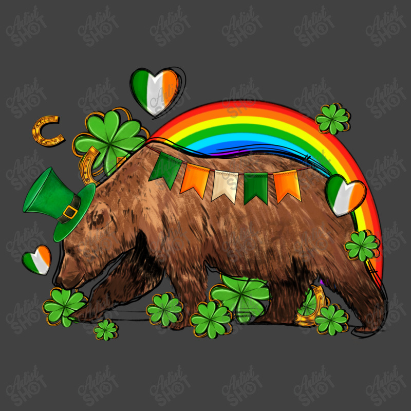 St Patricks Bear Ado Vintage T-shirt | Artistshot
