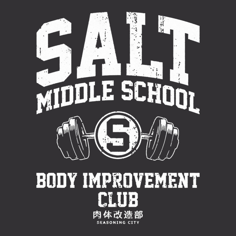 Salt Middle School Body Improvement Club Vintage Hoodie And Short Set | Artistshot