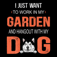 Work In My Garden And Hangout With My Dog Alaskan Malamute Men's 3/4 Sleeve Pajama Set | Artistshot