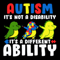 It's Not A Disability Ability Autism Dinosaur Adjustable Cap | Artistshot