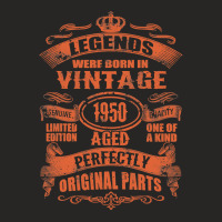 Birthday 365 Legends Born In 1950 Vintage Birthday Gift Ladies Fitted T-shirt | Artistshot