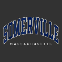 Somerville Massachusetts Ma Varsity Style Navy Text Tank Top Baby Bodysuit | Artistshot