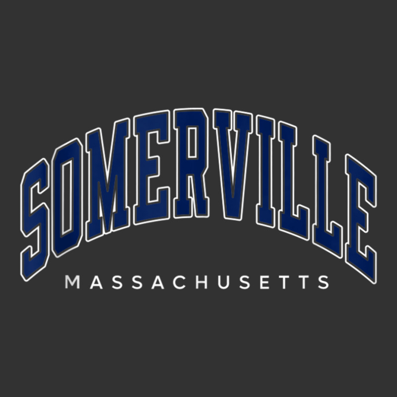 Somerville Massachusetts Ma Varsity Style Navy Text Tank Top Baby Bodysuit | Artistshot