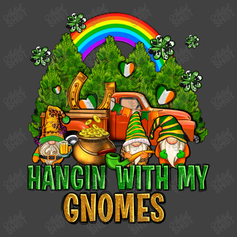 Hangin With My Gnomes With Rainbow Vintage T-shirt | Artistshot