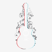 Acoustic Guitar 3d Outline Flowering Vines 1 Camper Cup | Artistshot