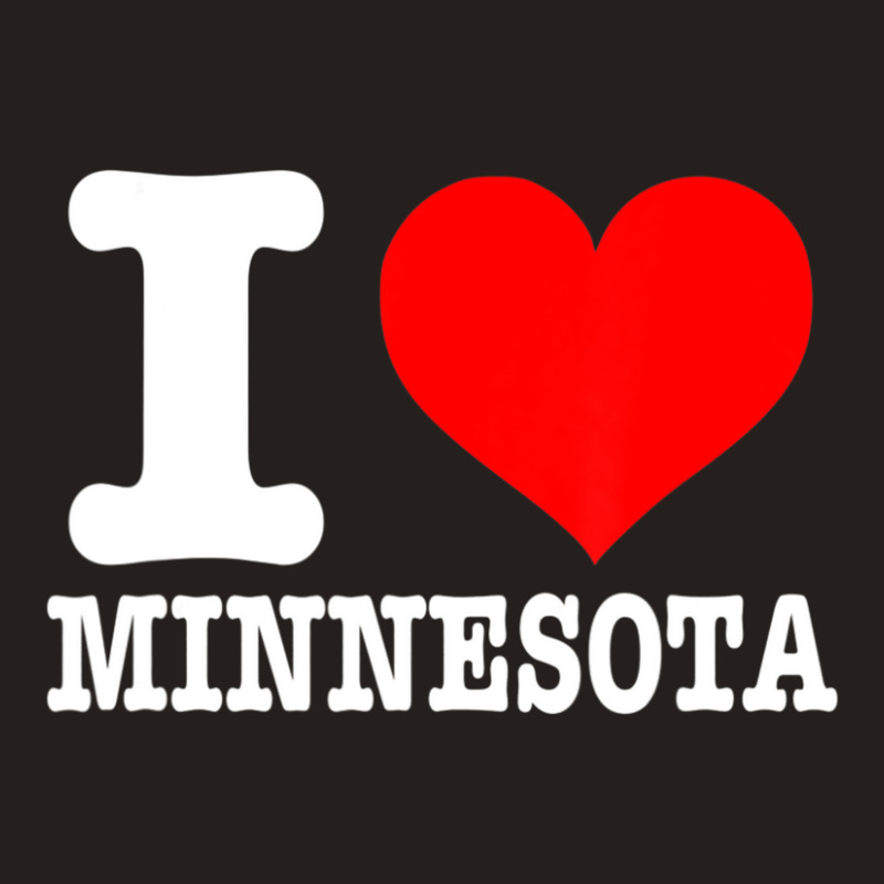 Hot Trend I Love Minnesota I Heart Minnesota Tank Top | Artistshot