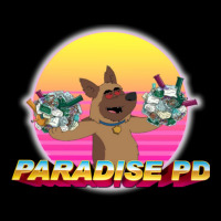 Paradise Pd 951 Cropped Hoodie | Artistshot