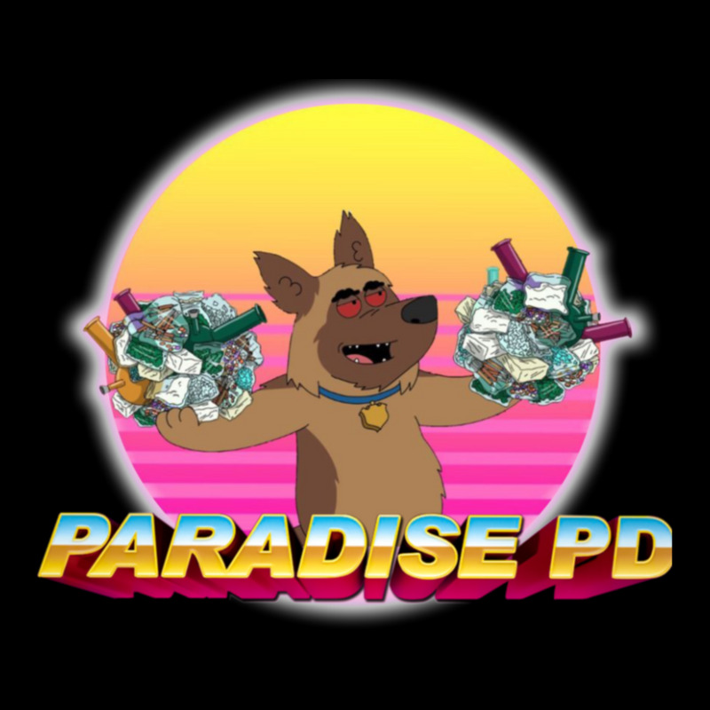 Paradise Pd 951 Cropped Hoodie by StarActon | Artistshot