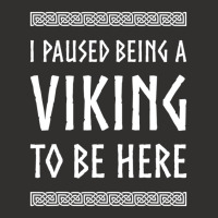 Hot Trend I Paused Being A Viking To Be Here Champion Hoodie | Artistshot