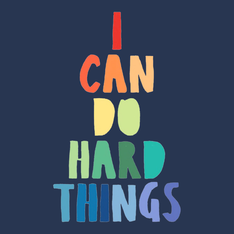 I Can Do Hard Things Men Denim Jacket | Artistshot