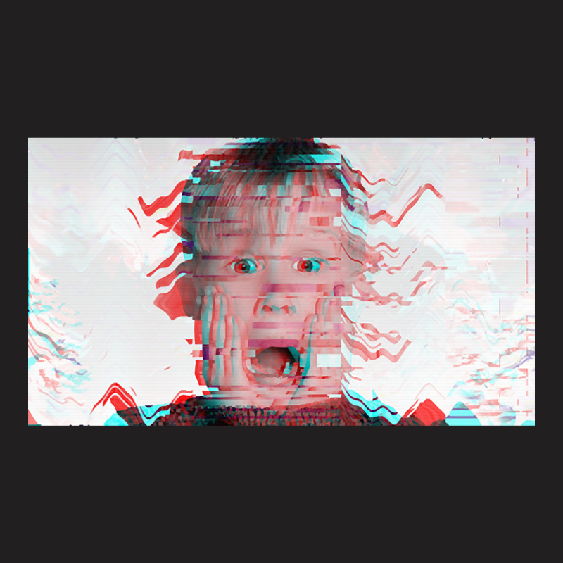 Hot Trend Glitched Home Alone T-shirt | Artistshot