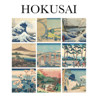 Hokusai   Collage Zipper Hoodie | Artistshot