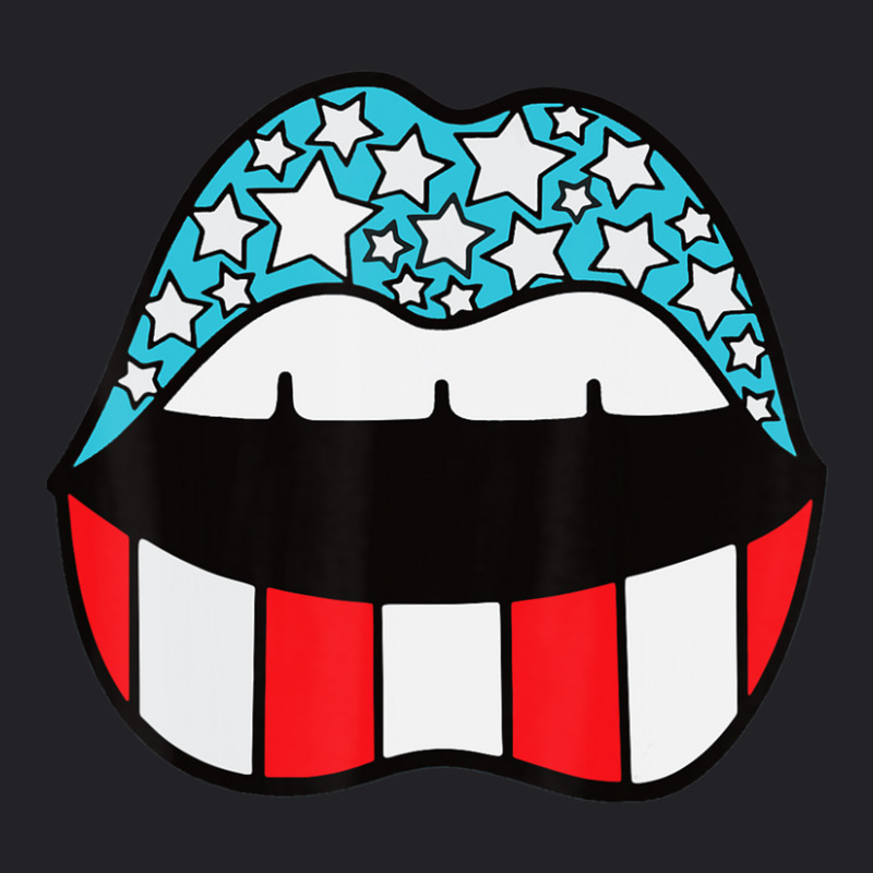 Trending Patriotic Patriotic Lips 4th Of July American Youth Tee by degreesgunner | Artistshot