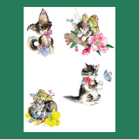 Cat Daddy Pajamas Pack Stickers Poster Funny T-shirt | Artistshot