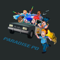 Paradise Pd Car Chase 1 Women's Triblend Scoop T-shirt | Artistshot