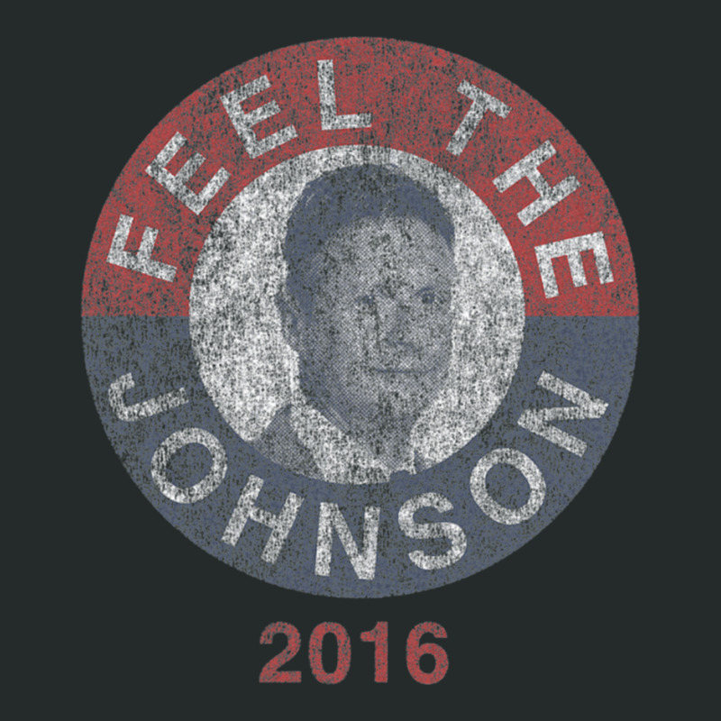 Feel The Johnson 2016 Vintage Women's Triblend Scoop T-shirt by AbeaJuanje | Artistshot