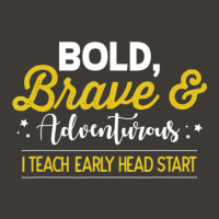 Early Head Start School Bold Brave Teacher 1 Bucket Hat | Artistshot