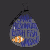 I Don't Want Some Janky Freshwater Bitch Fish Winston Vintage Hoodie And Short Set | Artistshot