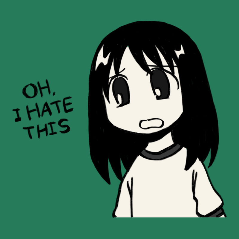 I Draw Oh I Hate This Osaka Manga Panel  Funny Azumanga Daioh Meme T-shirt | Artistshot