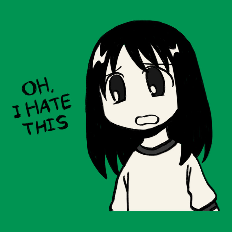 I Draw Oh I Hate This Osaka Manga Panel  Funny Azumanga Daioh Meme Classic T-shirt | Artistshot