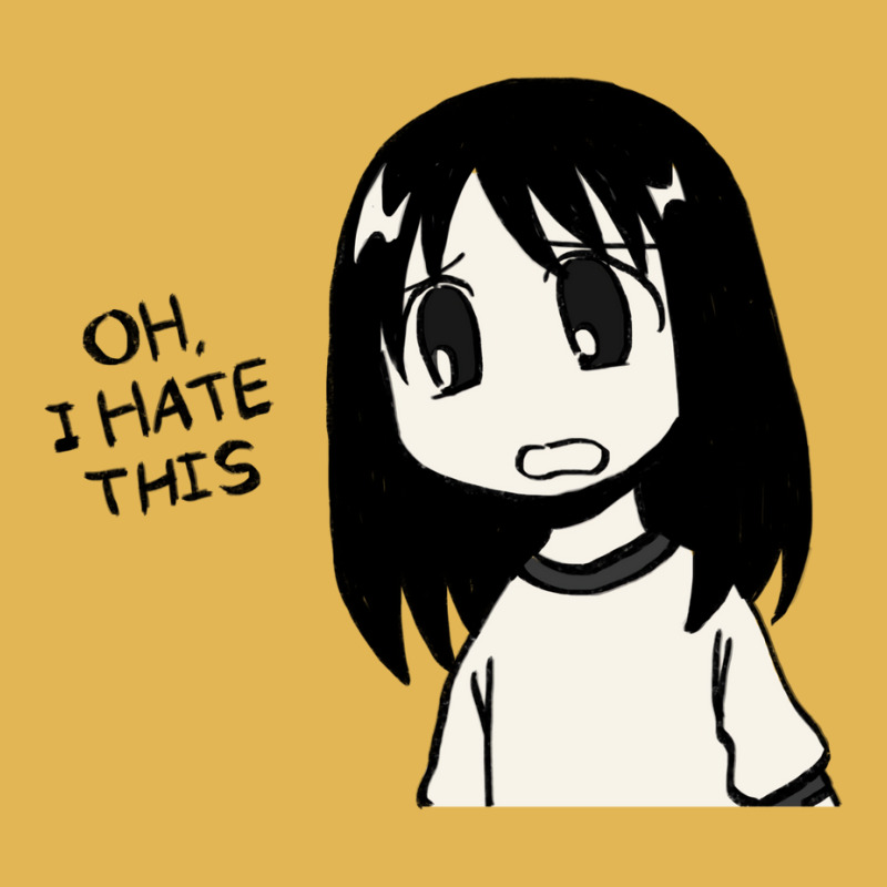 I Draw Oh I Hate This Osaka Manga Panel  Funny Azumanga Daioh Meme Vintage Hoodie And Short Set | Artistshot