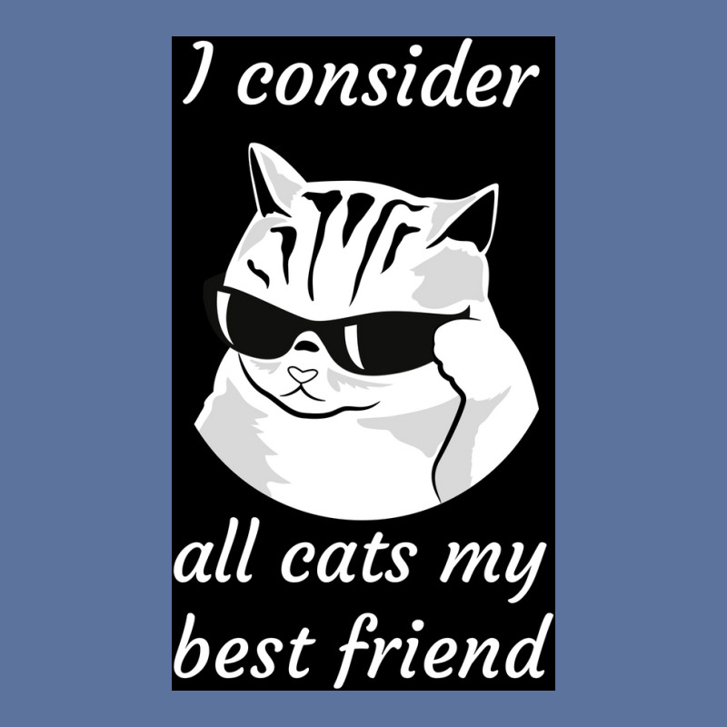 I Consider All Cats My Best Friend Poster 70s Lightweight Hoodie by nduettstruiki | Artistshot